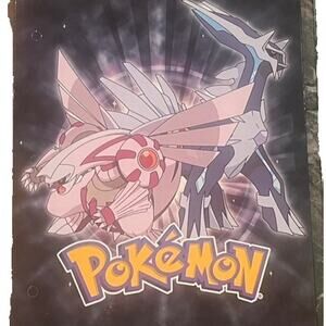 VTG New Pokemon Paper 3 Ring Folder Organizer Pokémon Binder -Mint!! Unpunched!